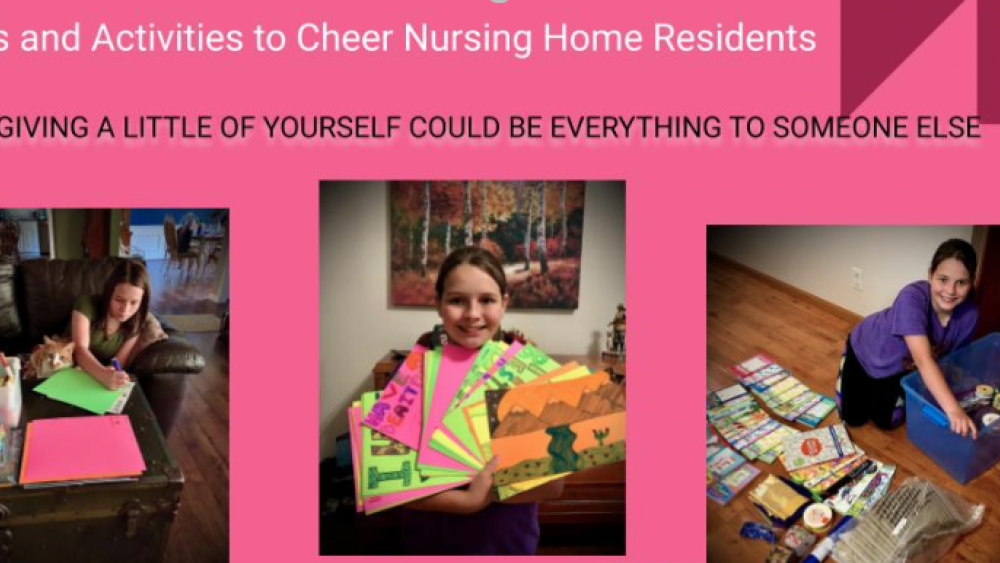 How do you cheer up a nursing home room?